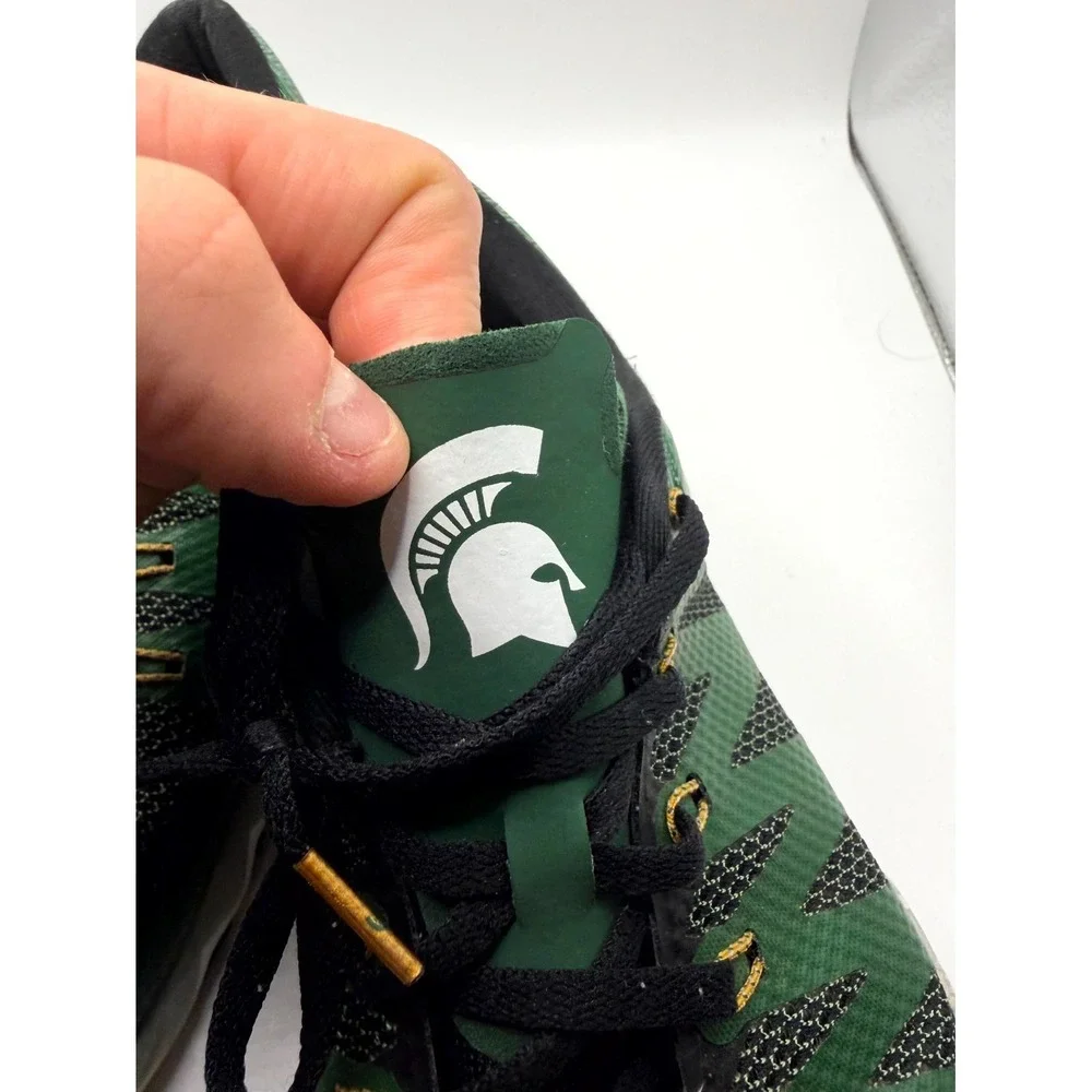 Nike Free Trainer 5.0 V6 AMP Michigan State 723939-317‎ Mens 13 Sneaker Green